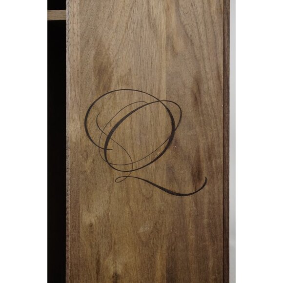 Quintessa Winery Logo Wine Bottle Wood Case Box Storage Crate RARE 2019 "bird" - Picture 10 of 13